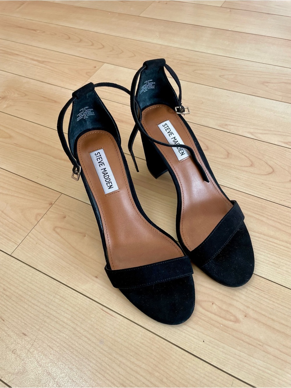 Steve Madden Black Heels